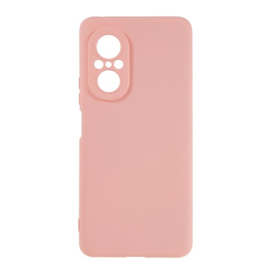 Funda de Silicona con Marco de Cámara para Huawei Nova 9 SE Rosa